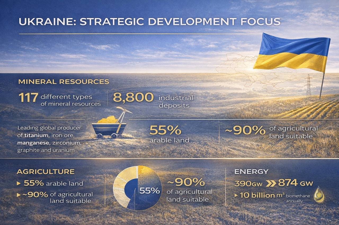 Стратегічні напрями розвитку та інвестицій в Україні